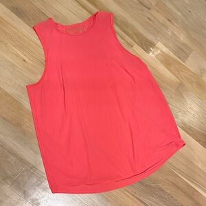 Lululemon Coral Pink Athletic Tank Top